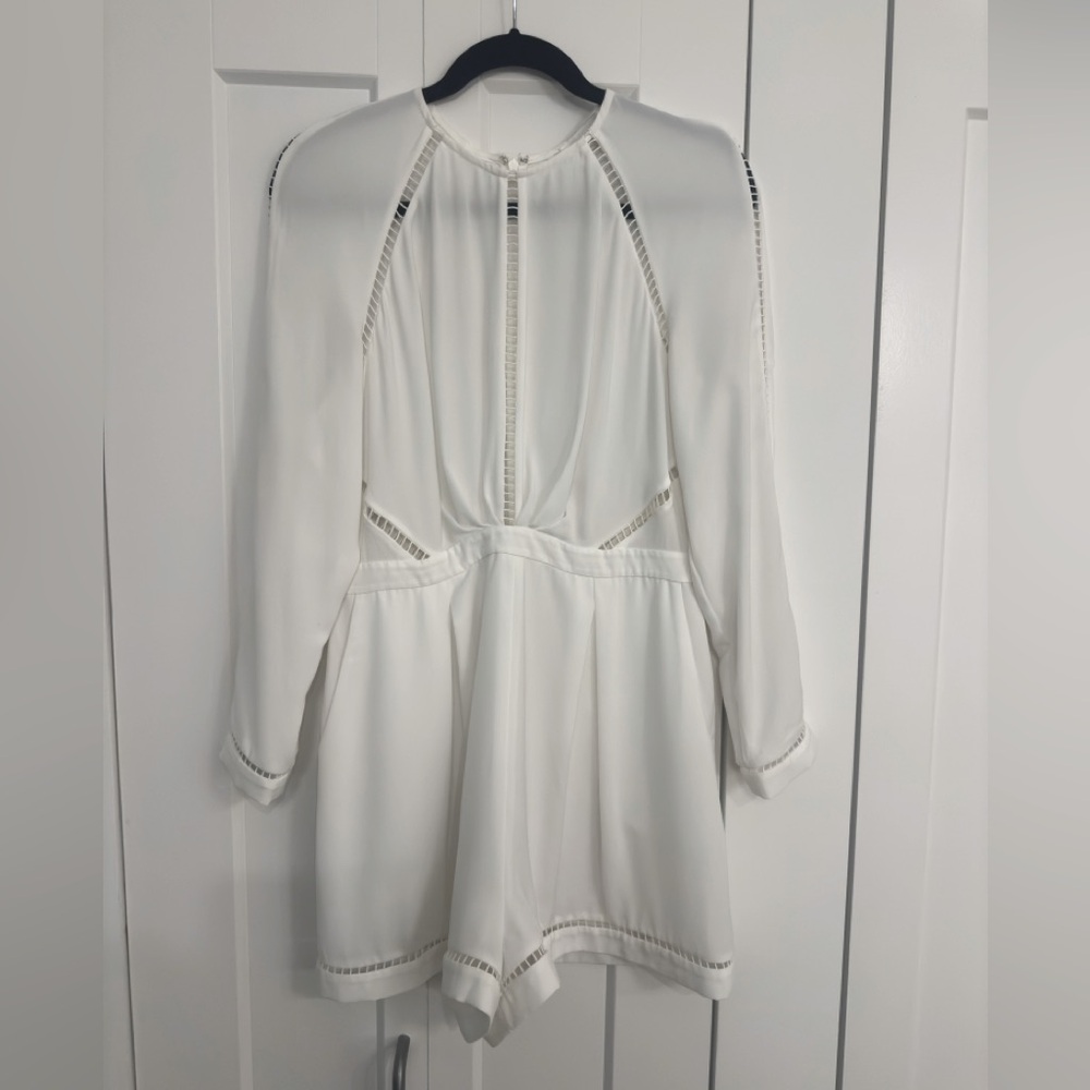 Zimmermann romper creme size 2